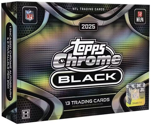 2025 Topps Chrome Black NFL